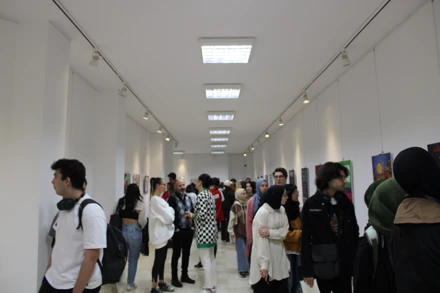 ‘FİLİSTİN Uluslararası Afiş ve Baskı Sergisi’ açıldı